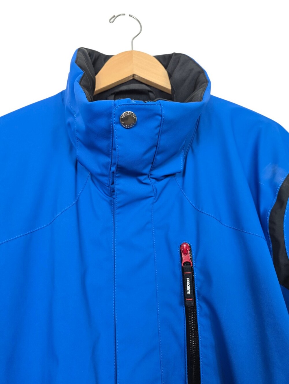 Descente Insulated Technical Ski Jacket Cobalt Blue Black Men’s XL - Picture 2 of 14